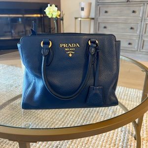 Prada Leather Handbag (Shoulder or Crossbody)